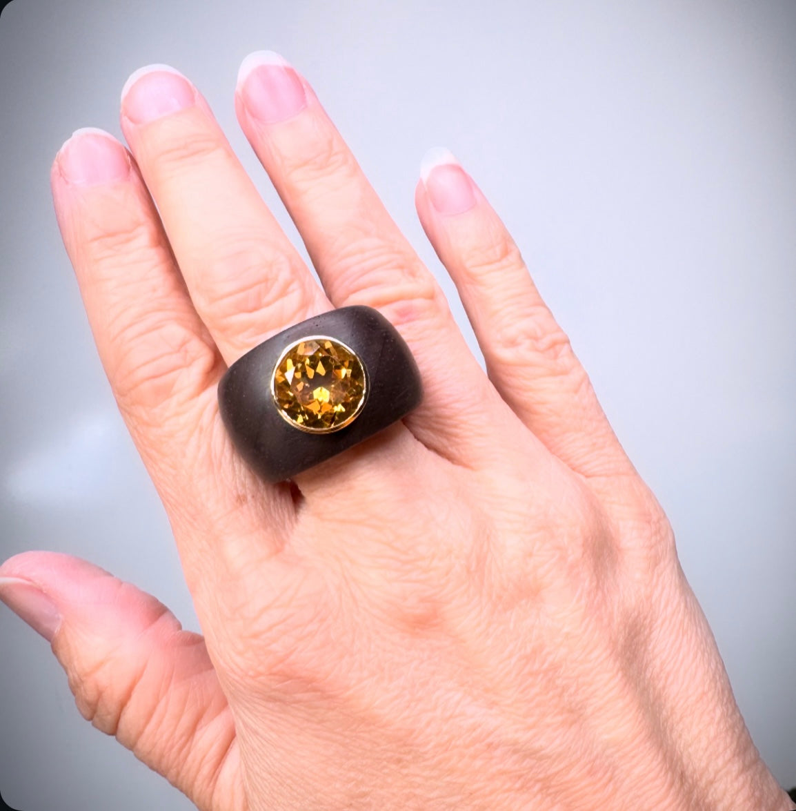 Ring mit Citrin