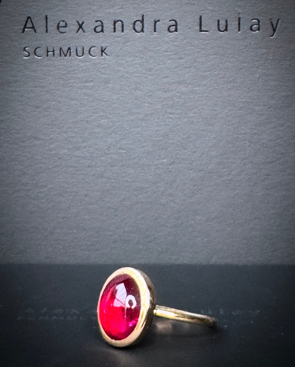 Ring mit Turmalin