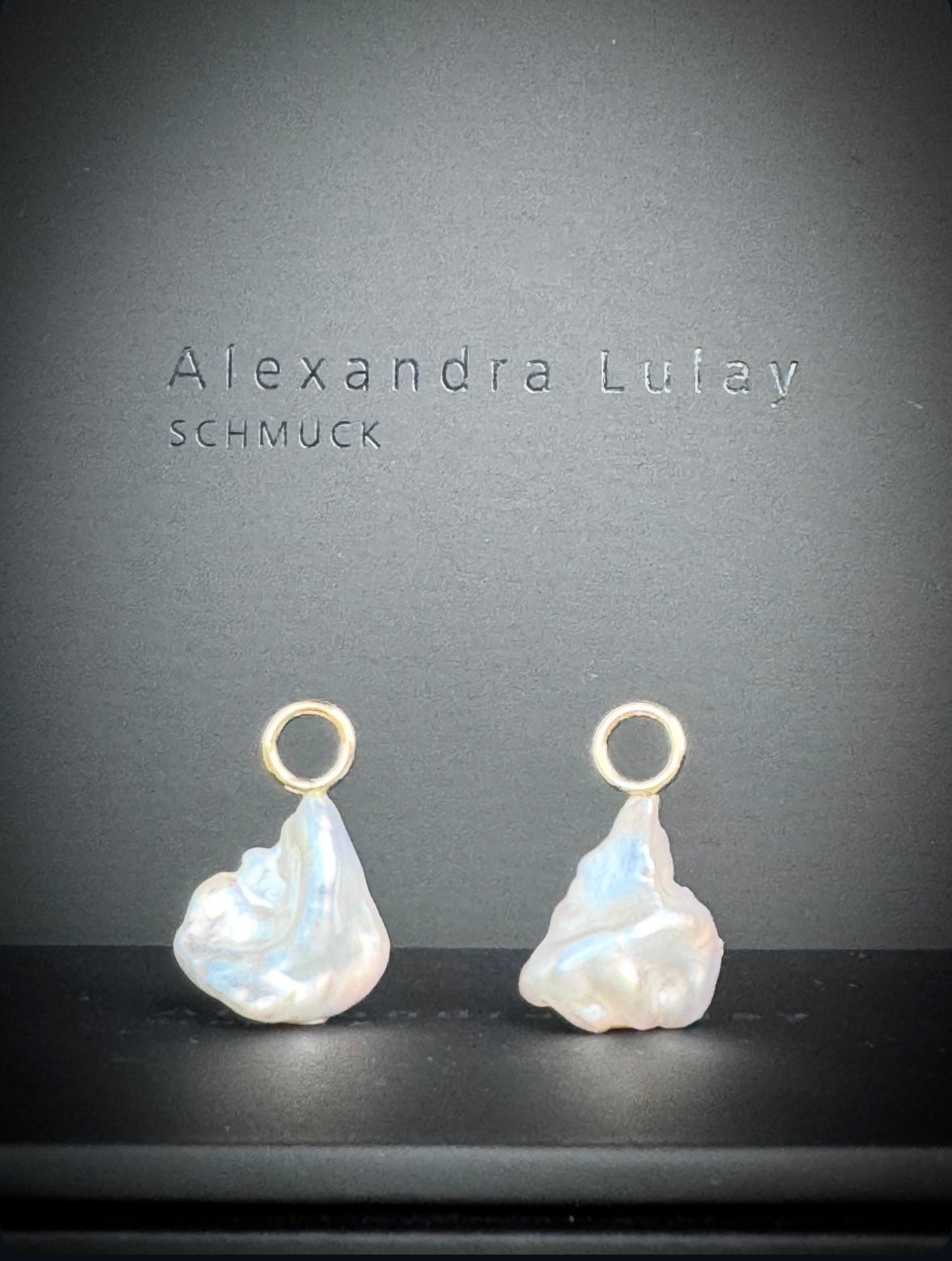 Keshiperlen-Einhänger für Creolen