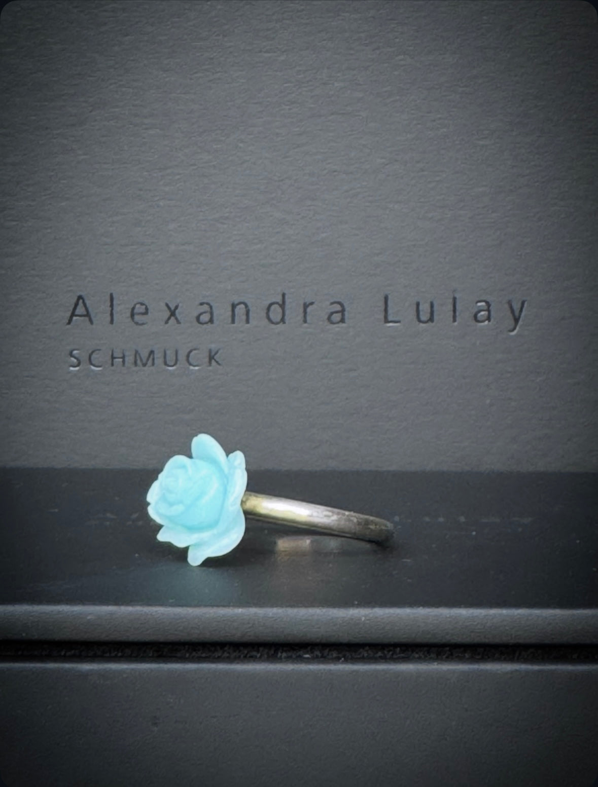Ring mit Amazonit Rose